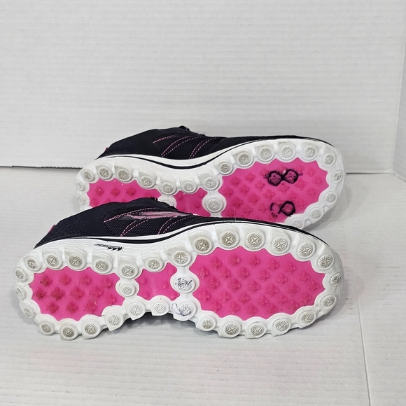 Skechers Women's Black and Pink Athletic Shoes - Picture 4 of 7